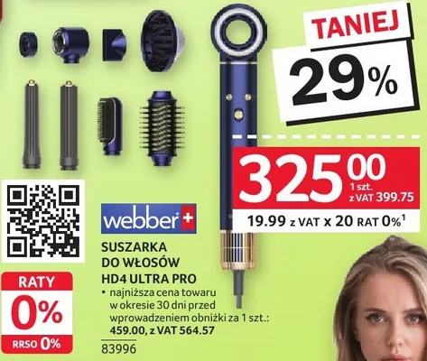 Suszarka do włosów HD4 ULTRA PRO promocja w Selgros