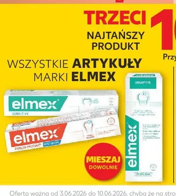Artykuły marki Elmex promocja w Kaufland