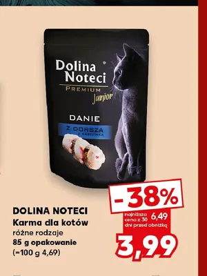 Karma dla kotów Dolina Noteci promocja w Kaufland