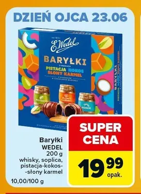 Baryłki E.Wedel Whisky promocja w Carrefour Express