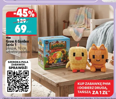 Pluszak Grow A Garden Seria 1 PHM 10 cm promocja w Biedronka Home