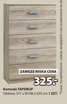 Komoda Tapdrup promocja w Jysk