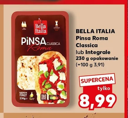 Pinsa Roma Classica BELLA ITALIA promocja w Kaufland