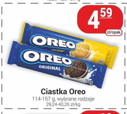 Ciastka Oreo Golden promocja w Delikatesy Sezam
