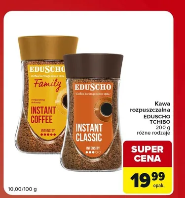 Kawa rozpuszczalna Eduscho Classic promocja w Carrefour Market