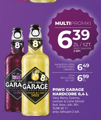 Piwo Seth & Riley's Garage Hardcore Very Berry Cosmo promocja w Duży Ben