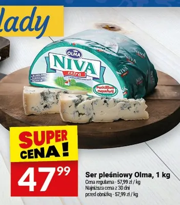 Ser pleśniowy Niva Olma promocja w Twój Market