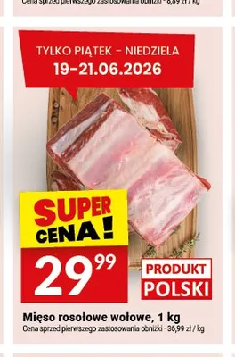 Mięso rosołowe wołowe promocja w Twój Market