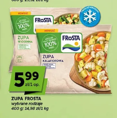 Zupa kalafiorowa Frosta promocja w Euro Sklep