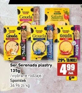 Ser Salami z pomidorami i bazylią plastry Serenada promocja w API Market