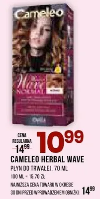 Płyn do trwałej Herbal Wave promocja w Drogerie Natura