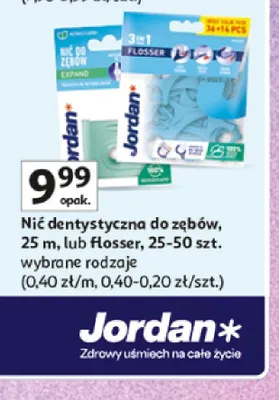 Flosser Jordan promocja w Auchan