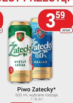 Piwo Žatecký Světlý Ležák promocja w Delikatesy Sezam
