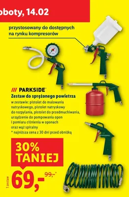 Zestaw do sprężonego powietrza  promocja w Lidl