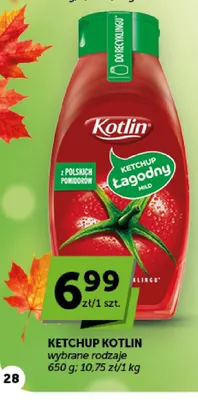 Ketchup Kotlin promocja w Groszek