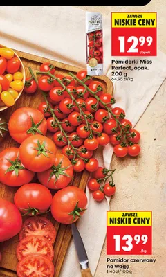 Pomidorki opak. promocja w Biedronka