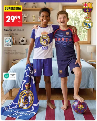 Piżama dziecięca promocja w Biedronka