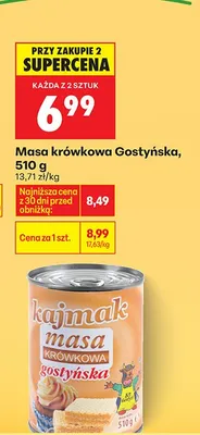 Masa krówkowa Gostyńska promocja w Biedronka