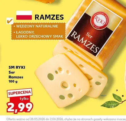 Ser Ramzes SM RYKI promocja w Kaufland