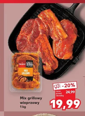 Mix grillowy wieprzowy Grill House promocja w Kaufland