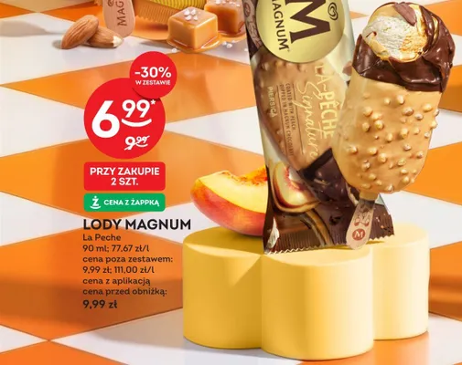 Lody Magnum La Peche promocja w Żabka