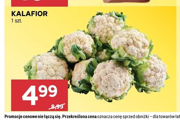 Kalafior promocja w Stokrotka