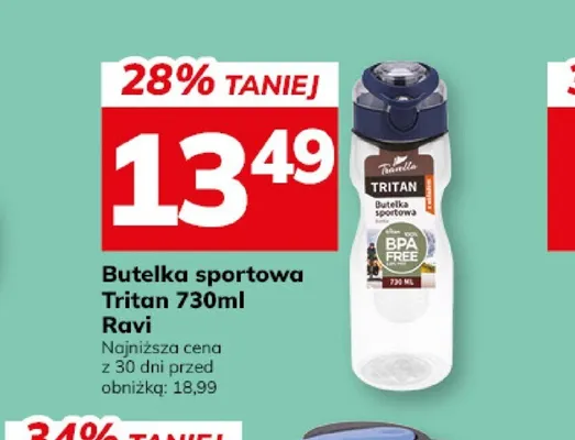 Butelka sportowa Tritan Ravi promocja w Hitpol