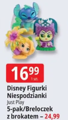 Breloczek z brokatem Disney promocja w Leclerc