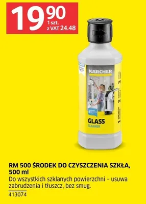 Środek do czyszczenia szkła RM 500 Kärcher promocja w Selgros