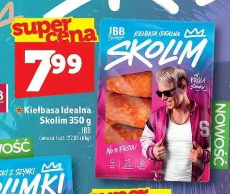 Kiełbasa Idealna Skolim JBB Bałdyga promocja w TOPAZ