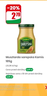 Musztarda sarepska promocja w Dino