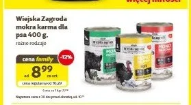 Mokra karma dla psa Wiejska Zagroda promocja w Super Zoo