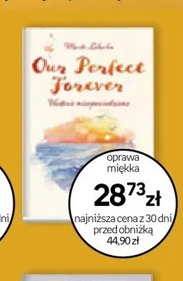 Książka Our Perfect Forever Marta Łabęcka promocja w Empik