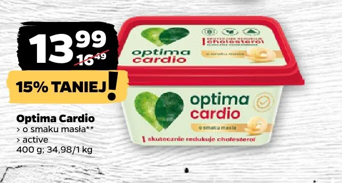 Optima Cardio active promocja w Netto