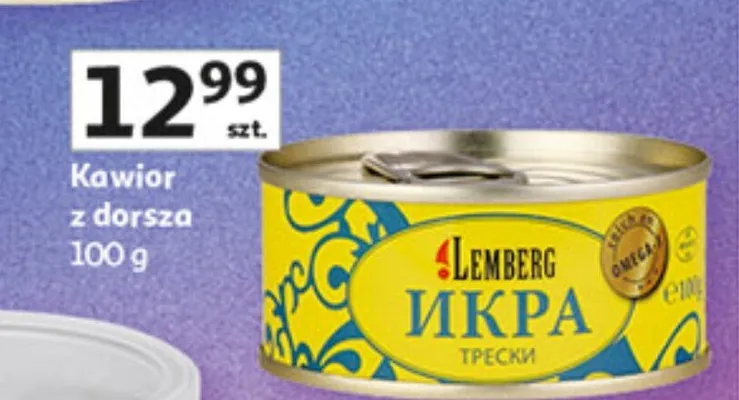 Kawior z dorsza promocja w Auchan