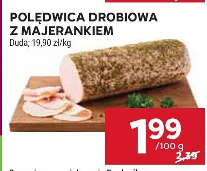 Polędwica drobiowa z majerankiem promocja w Stokrotka