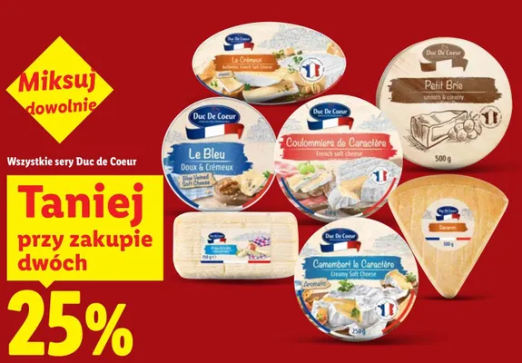 Ser Savaron Duc de Coeur promocja w Lidl