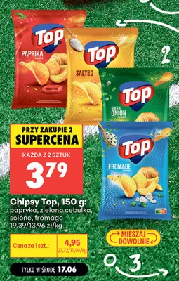 Chipsy Top solone promocja w Biedronka