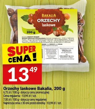 Orzechy laskowe promocja w Twój Market
