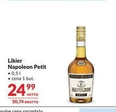 Likier Napoleon Petit promocja w Makro