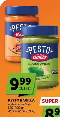Pesto Barilla Rosso promocja w ABC