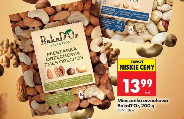 Mieszanka orzechowa 200 g promocja w Biedronka