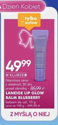 Balm Blueberry balsam do ust promocja w Super-Pharm