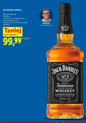 Whiskey Jack Daniel's promocja w Lidl