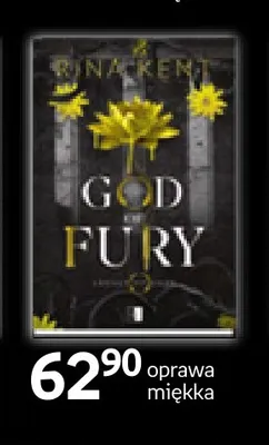 Książka God of Fury Rina Kent oprawa miękka promocja w Empik