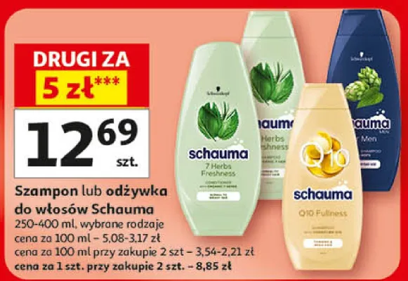 Szampon do włosów promocja w Auchan