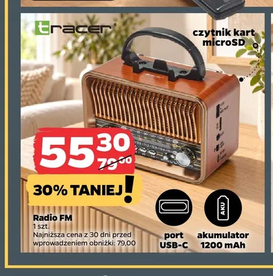 Radio Fm Tracer promocja w Netto