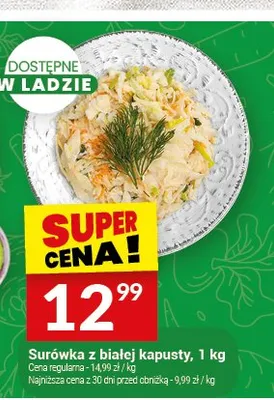 Surówka z białej kapusty Kuchnia Białecki promocja w Twój Market