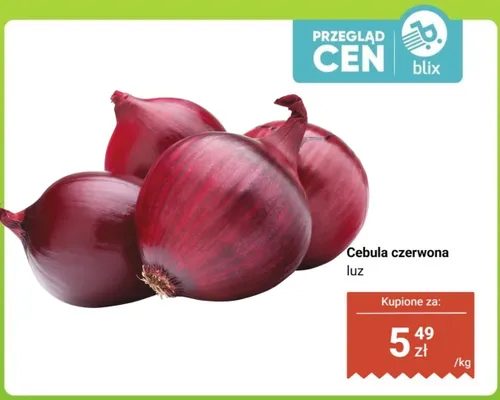 Cebula czerwona luz promocja w Dino