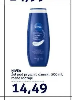 Żel pod prysznic damski Nivea promocja w Blue Stop